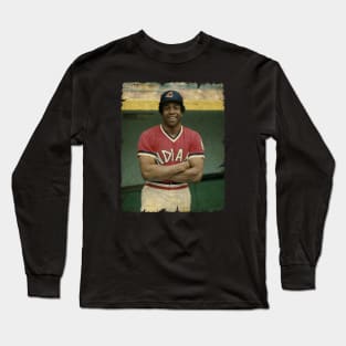 Frank Robinson in Cleveland Guardians Long Sleeve T-Shirt